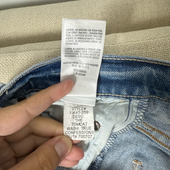 MOTHER Superior Denim The Tomcat Jean Size 27 - Picture 11 of 12